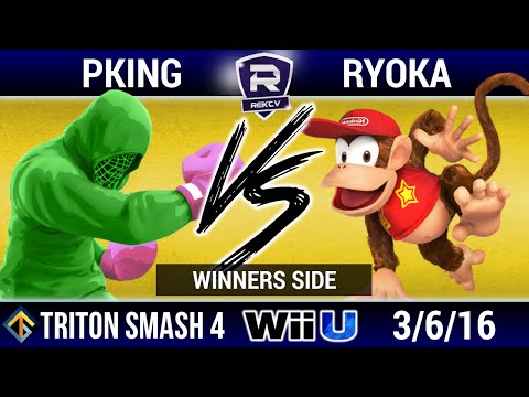 Triton Smash Sunday 4 Winners Side: PKing (LittleMac) vs :v~Ryoka (Diddy)