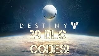 Destiny: How to redeem codes, 29 DLC codes