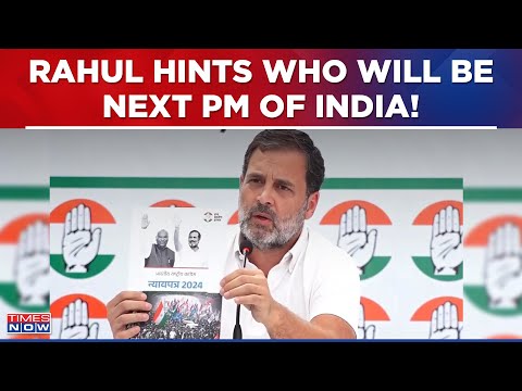 Big Disclosure By Rahul Gandhi As Congress Reveals Poll Manifesto For 2024 Lok Sabha Election, Watch