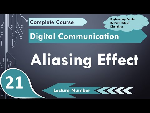 Aliasing or Effect of Under Sampling in Digital Communication by Engineering Funda