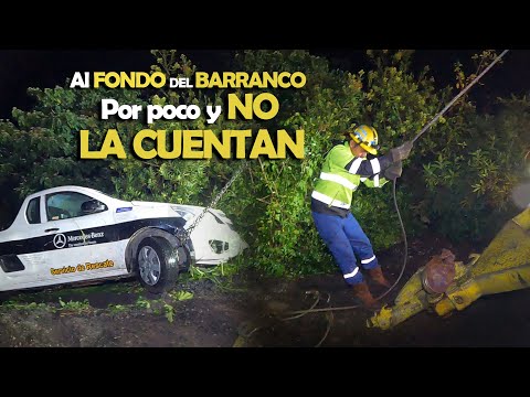 Al Fondo de BARRANCO por poco y NO LA CUENTAN.