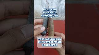 Download lagu Easy Tricks to Attach a Knife Handle Firmly #creatorkampung #simpletips #tutorial #practicaltips mp3