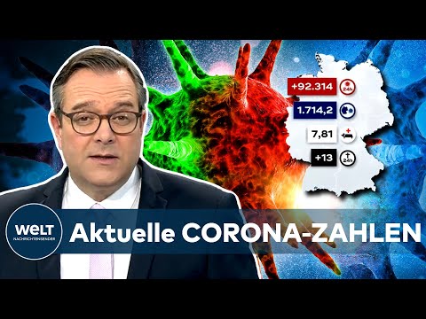 CORONA-ENTSPANNUNG? 92.314 COVID-19-Neuinfektionen - Inzidenz bei 1714,2