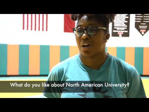 Student talks about her favorite things about North American University