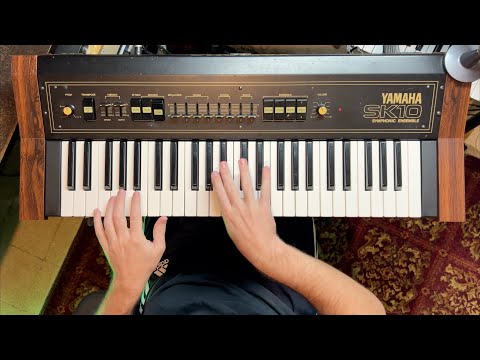 Yamaha SK-10 Organ/String Machine Showcase