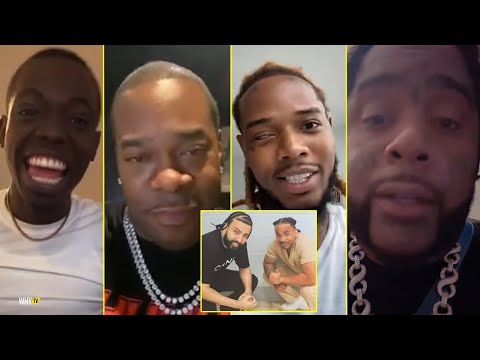 Rappers React To Max B And French Montana's Reunion In Prison 'Bobby Shmurda, Busta Rhymes And More'