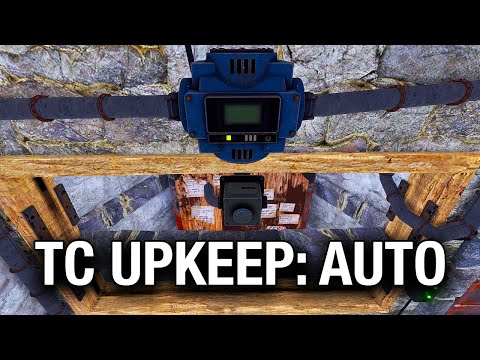 Rust: Auto-Fill Your TC with This EASY Conveyor Setup for Starter Base Upkeep (2025)