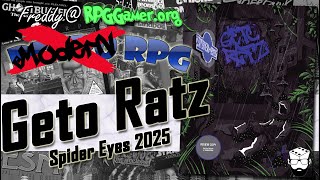 Geto Ratz (Spider-Eyes, 2025) — Indie Bio-Punk TTRPG Flickthrough | Modern RPG