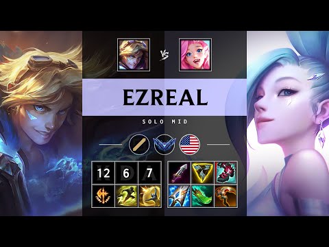 Ezreal Mid vs Seraphine - NA Diamond Patch 25.06