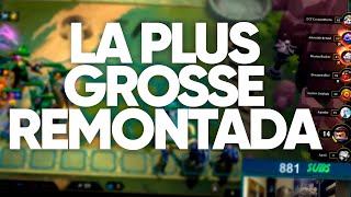LA PLUS GROSSE REMONTADA SUR TFT