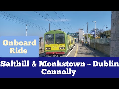 Ride from Salthill ~ Connolly onboard an IÉ 8510 class dart train 8602   17/4/2021