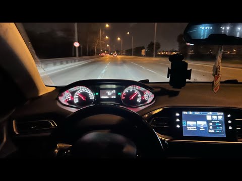 Peugeot 308 Allure 1.6 bluehdi 120 hp Dizel Otomatik / Top Speed / 0-100 Hızlanması Nasıl ? /