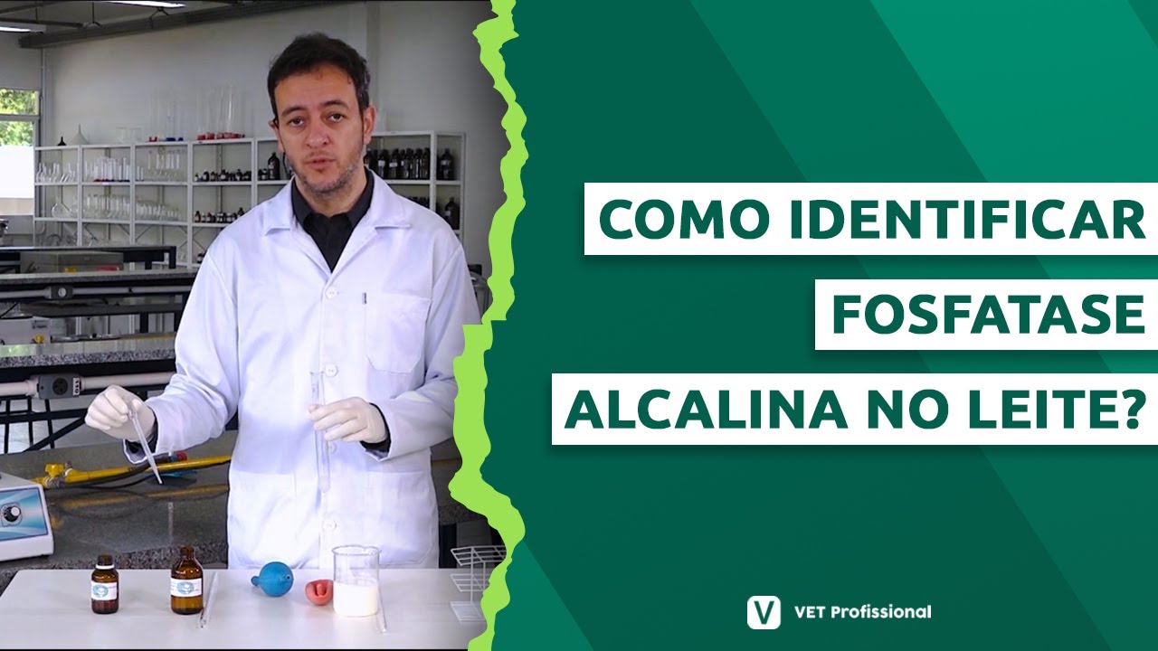 Fosfatase alcalina no leite