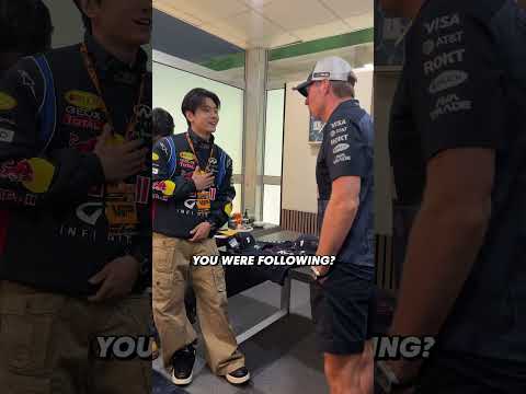 Du du du du .. Max with ENHYPEN finally! 😱 #F1 #RedBullRacing