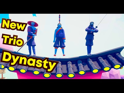 TABS Mod - New Dynasty Trio vs Units