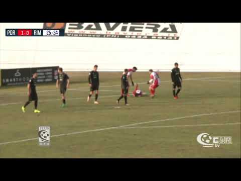Calcio Serie C Girone B. Pordenone vs Rimini 1-2