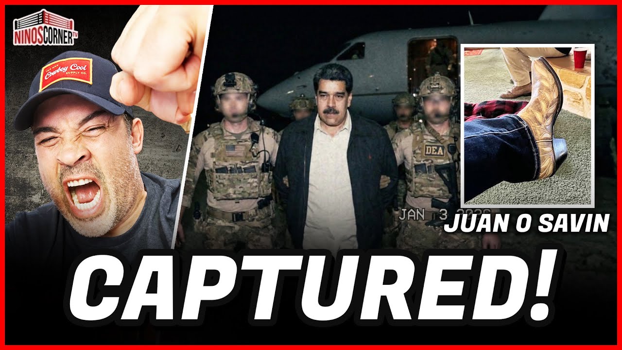 Maduro Captured! Iran Government FALLS! 2020 IS NOT OVER YET! Juan O Savin BOMBSHELL!!