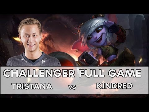 Rekkles as Tristana vs Kindred | Full Solo-Queue Game | Pre-Season 6