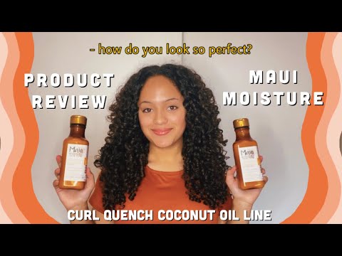 product review!!! maui moisture curl quench coconut...