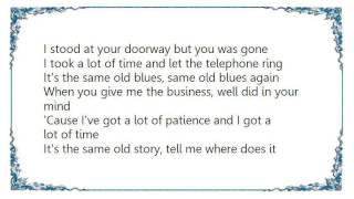 Bryan Ferry - The Same Old Blues Lyrics