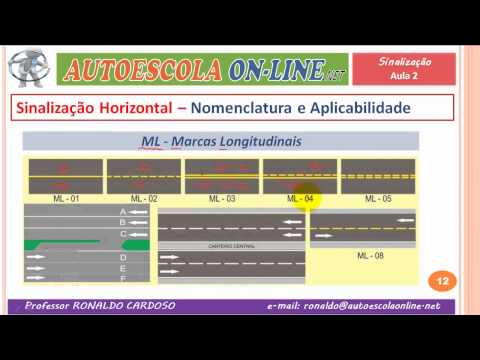 13 SINALIZAÇÃO DE TRÂNSITO - Sinalização Horizontal: Marcas, Símbolos e Legendas