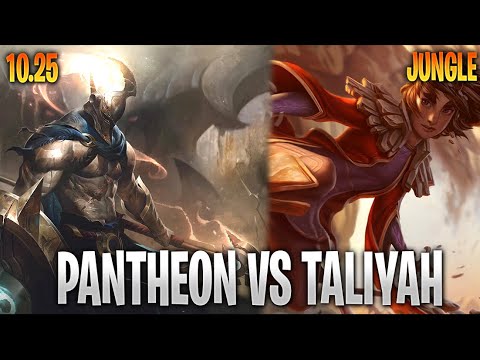 Pantheon Jungle vs Taliyah - 10.25 Challenger