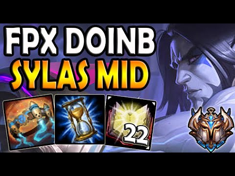 SYLAS MID vs GALIO [ FPX Doinb ] Lol Challenger Korea
