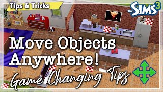How To Move Objects Anywhere In The Sims 3 🔨 | Cheats & OMSP & Mensure | Sims 3 Tips and Tricks