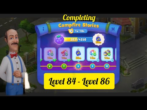 Gardenscapes - All puzzles - Gameplay PART - 16