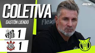 COLETIVA GASTÓN LIENDO | Santos x Corinthians - Brasileirão 2026