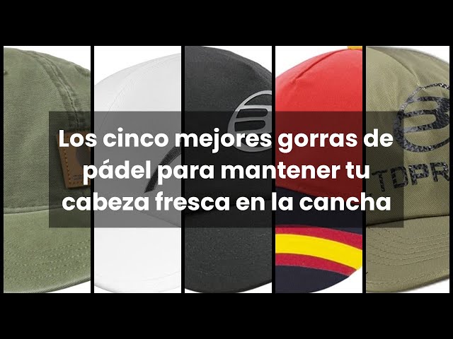 Vídeo relacionado con Gorra Blanca con la Bandera de España Regulable para Deportes cómo Golf, Padel, Tenis etc o para Vestir en el día a día, algodón