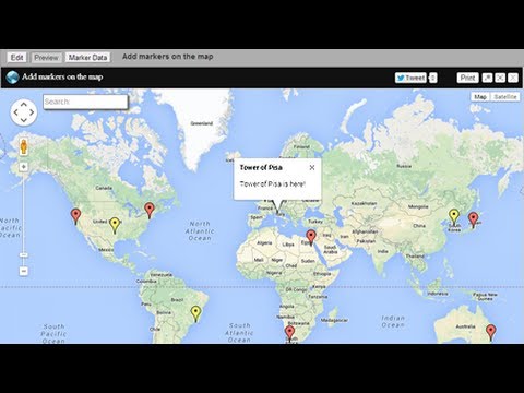 Add Pins to a Custom Google Map