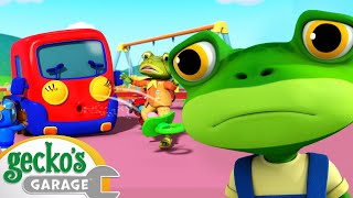 Baby Truck Sick Day | Gecko's Garage | Moonbug Kids - Play and Learn