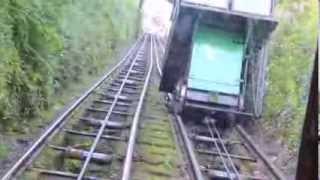 preview picture of video 'Heritage Railway - Lynton and Lynmouth Cliff Railway Sept 2013'