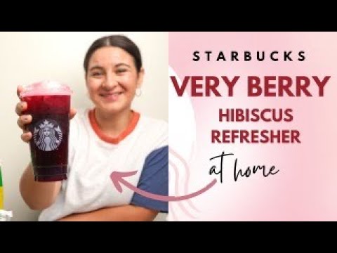 Starbucks Very Berry Hibiscus Refresher - Copy Kat Recipe