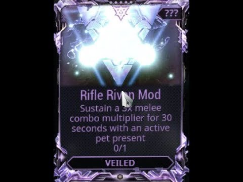 Warframe- Sustain A 3x Combo For 30 Seconds Easy 'n Quick Riven Unveil (Works in 2024)