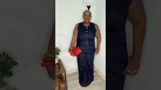 Spring Denim Done Right: Dark Wash Two-Piece Set #styleover50 #denimondenim