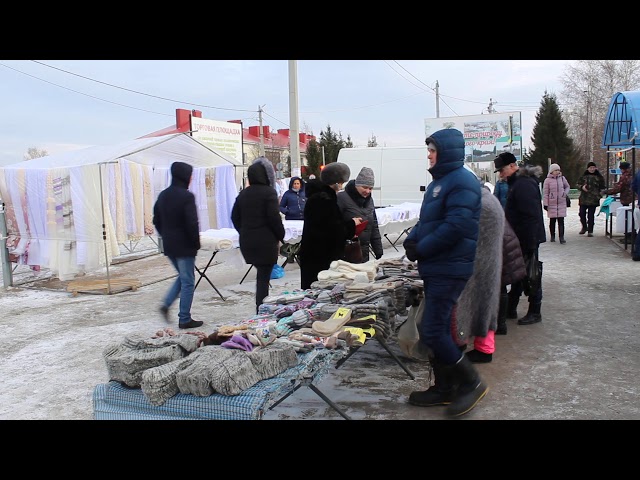 Ярмарка в Новошешминске 1 декабря 2019 года