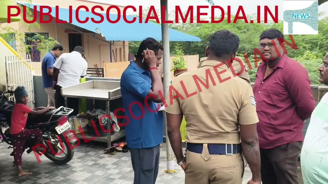 சம்பட்டிவிடுதி காவல் நிலையத்தில் டேட்டா என்ட்ரி ஆப்ரேட்டராக பணிபுரிந்து வரும் மதன்குமார் வீட்டில் திருட்டு, காவல் துறை விசாரணை.