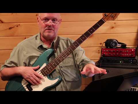 Real Bass Lessons  93  - Reading With Your Fingers and Ears.