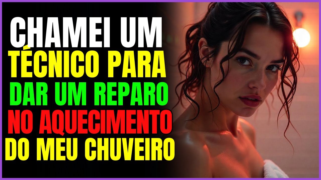 CHAMEI UM TÉCNICO PARA DAR UM JEITO NO CHUVEIRO