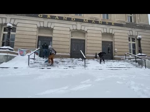 Watch: scenes from Lincoln’s record snowfall