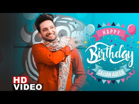 Birthday Wish | Sajjan Adeeb | Birthday Special Jukebox | Latest Punjabi Songs 2019 | Speed Records