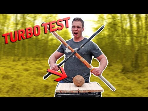 HOLZ KATANA BOKKEN VS SHINAI & KOKOSNUSS TURBO TORBEN DOKU BOKEN BOKUTO