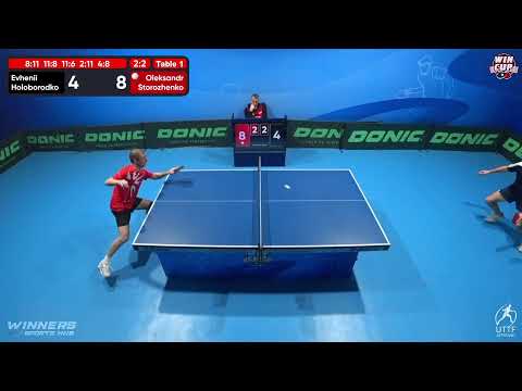 02:30 Evhenii Holoborodko 3- 2 Oleksandr Storozhenko West 5 WIN CUP 23.10.2022 | TABLE TENNIS WINCUP