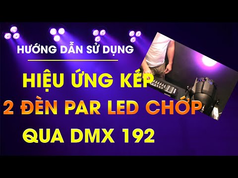 Đèn pha LED sân khấu chuyển đổi 7 màu 162W