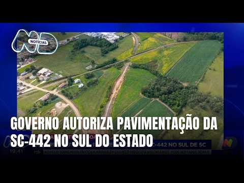 Governo autoriza pavimentação da SC-442 entre Morro da Fumaça e Cocal do Sul