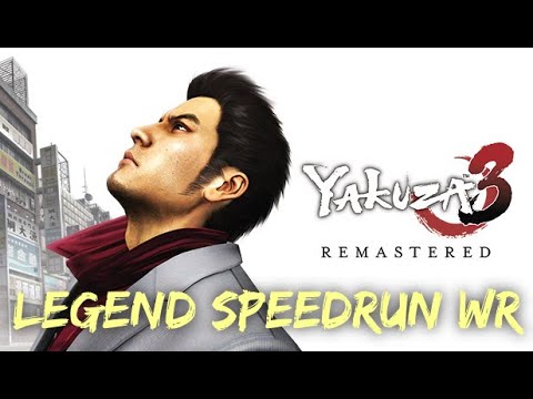 Yakuza 3 Legend Speedrun WR 2:55:51 (2:45:34 loadless)