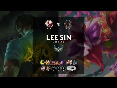 Lee Sin Jungle vs Fiddlesticks - NA Challenger Patch 12.9