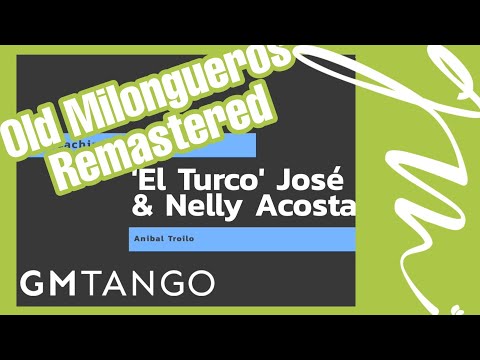 TANGO 💯  Viejos Milongueros 🇦🇷 El Turco José y Nelly Acosta bailan Cachirulo-Anibal Troilo🇦🇷GM tango